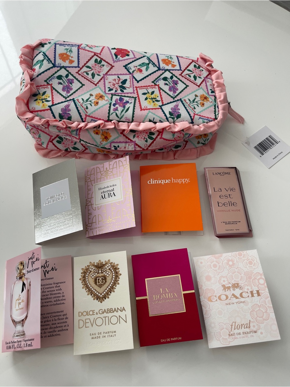 9 Pc. Fragrance Sampler